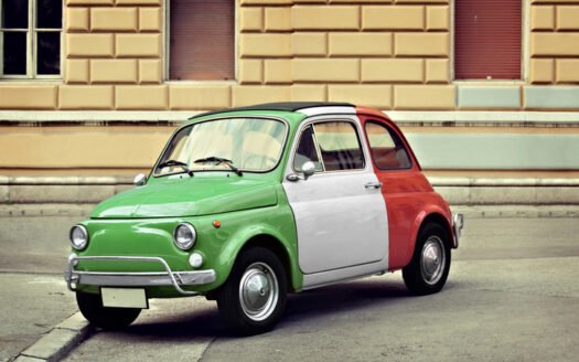 Vintage italian small car